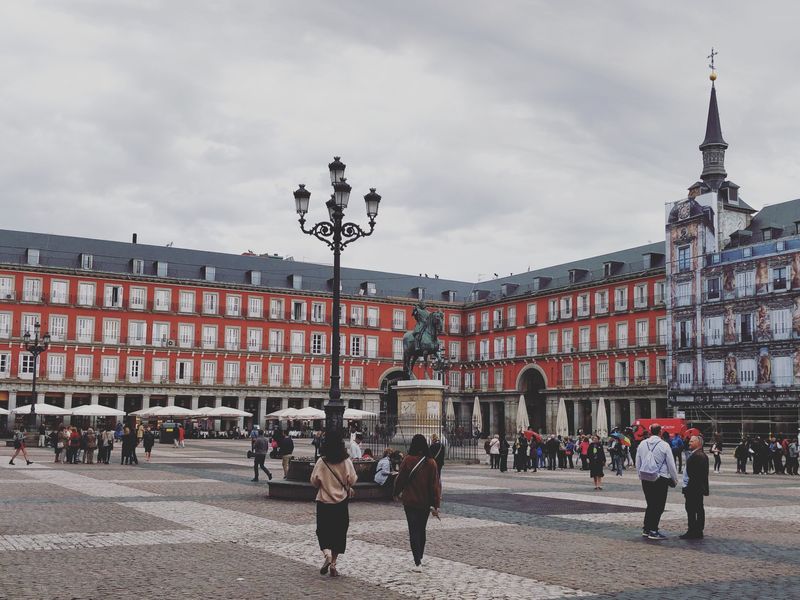 Street scene in Spain